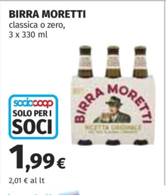 BIRRA MORETTI