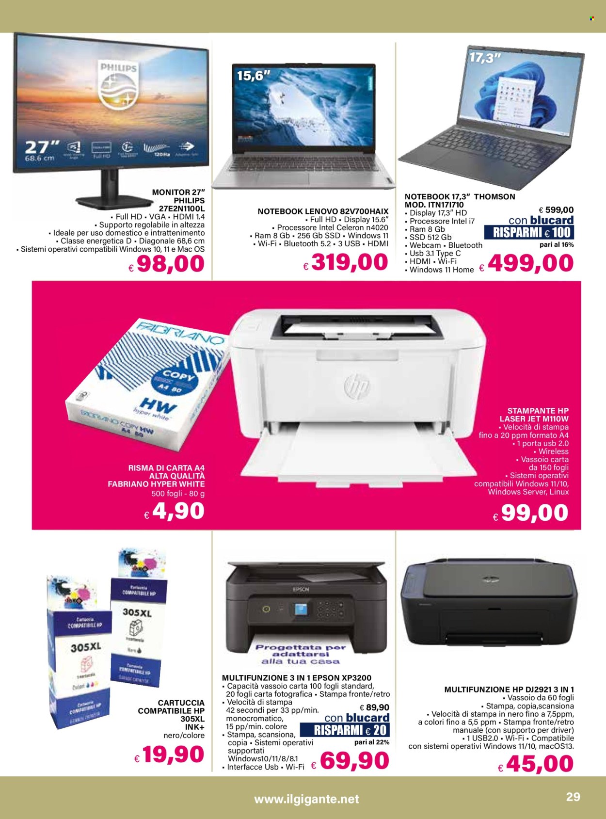 Volantino Il Gigante - 6/8/2026 - 30/9/2026. Pagina 29