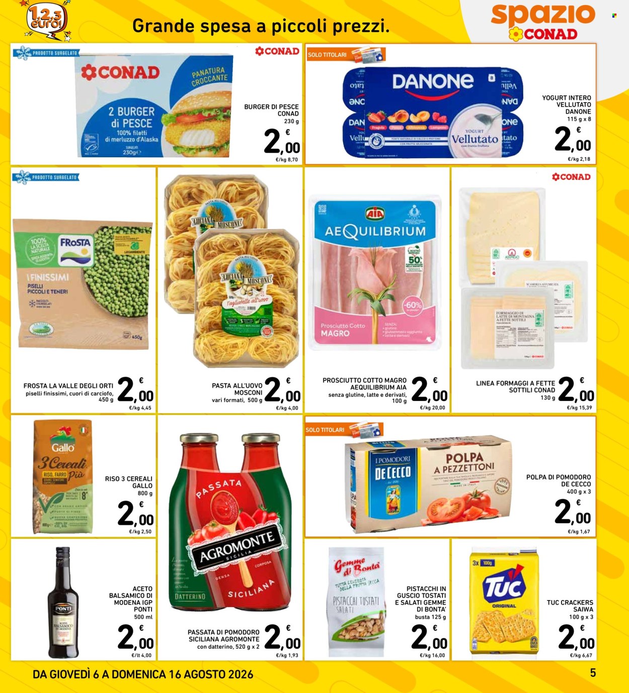 Volantino Spazio Conad - 6/8/2026 - 16/8/2026. Pagina 5