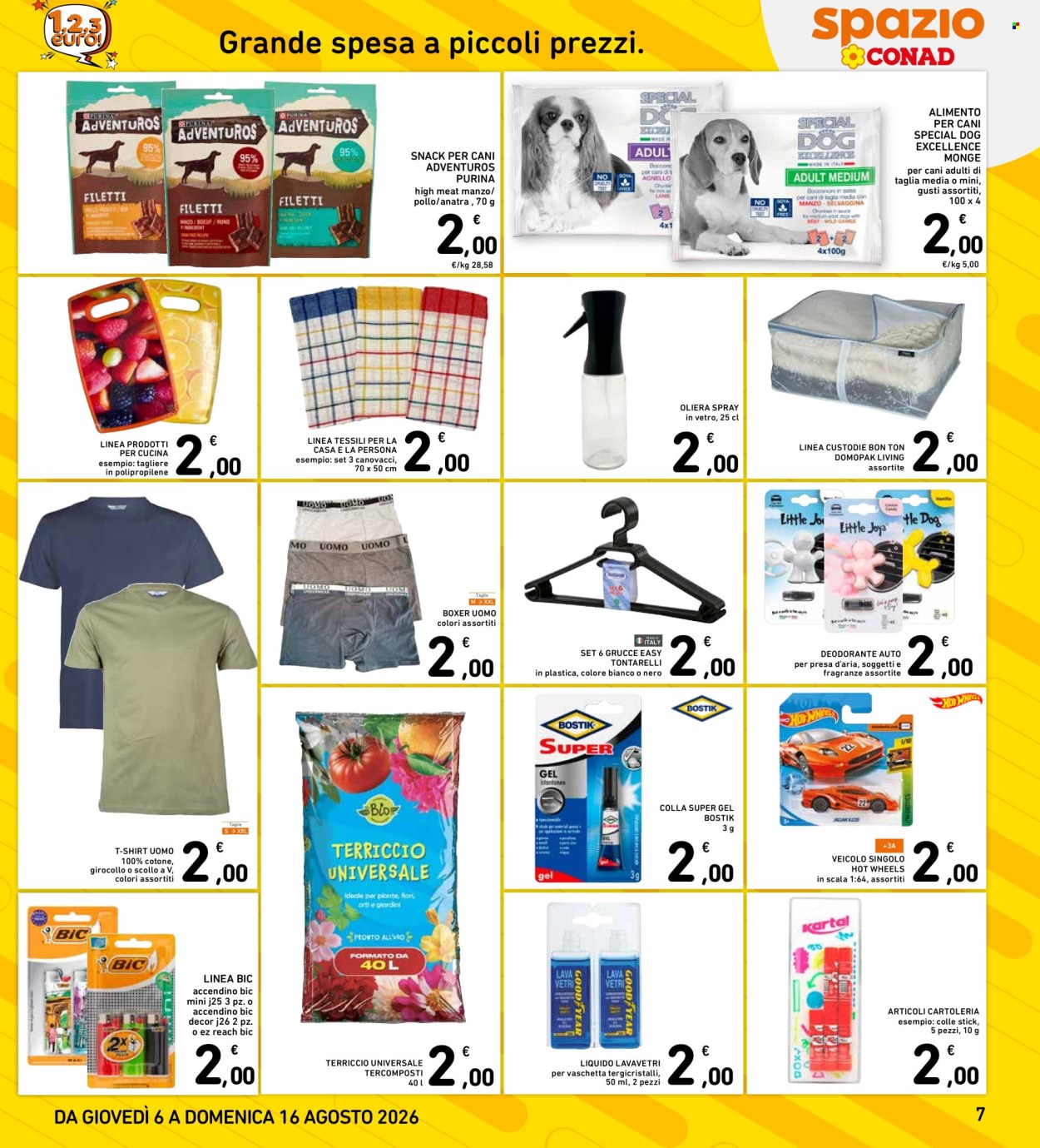 Volantino Spazio Conad - 6/8/2026 - 16/8/2026. Pagina 7