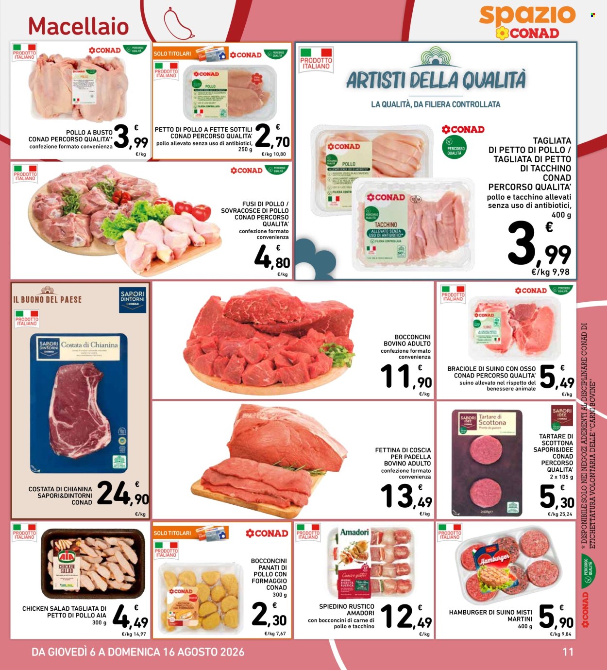 Volantino Spazio Conad - 6/8/2026 - 16/8/2026. Pagina 11