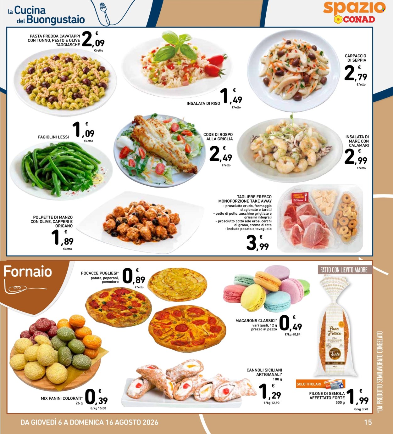 Volantino Spazio Conad - 6/8/2026 - 16/8/2026. Pagina 15