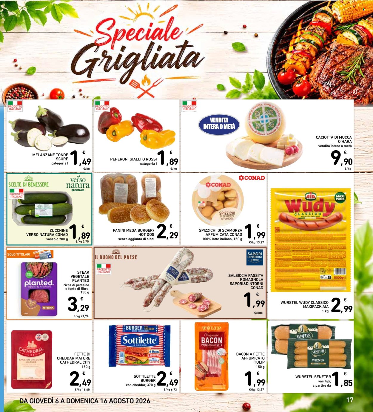 Volantino Spazio Conad - 6/8/2026 - 16/8/2026. Pagina 17