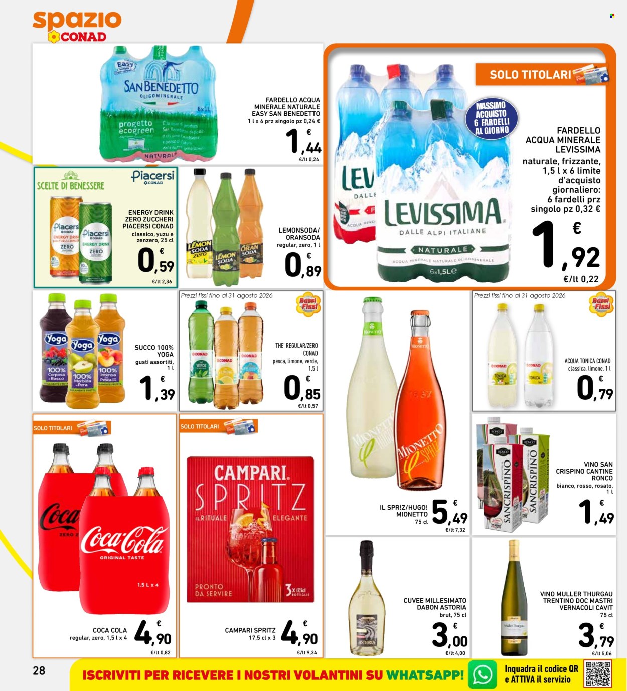 Volantino Spazio Conad - 6/8/2026 - 16/8/2026. Pagina 28