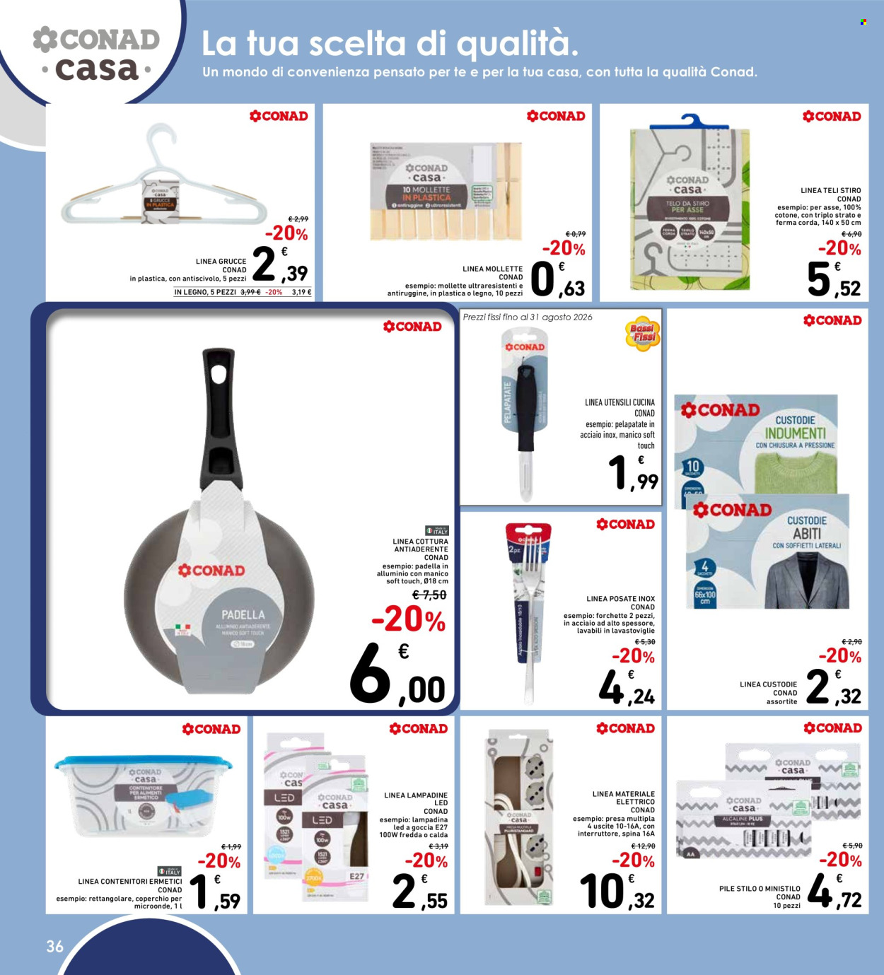 Volantino Spazio Conad - 6/8/2026 - 16/8/2026. Pagina 36
