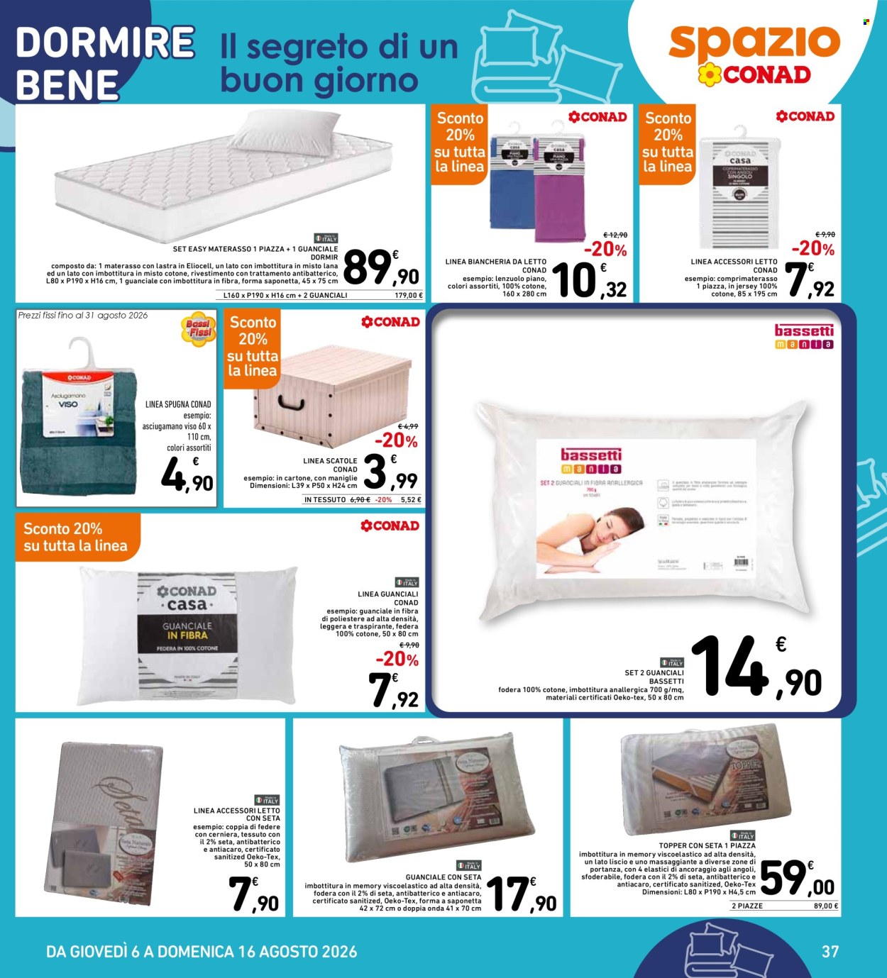 Volantino Spazio Conad - 6/8/2026 - 16/8/2026. Pagina 37