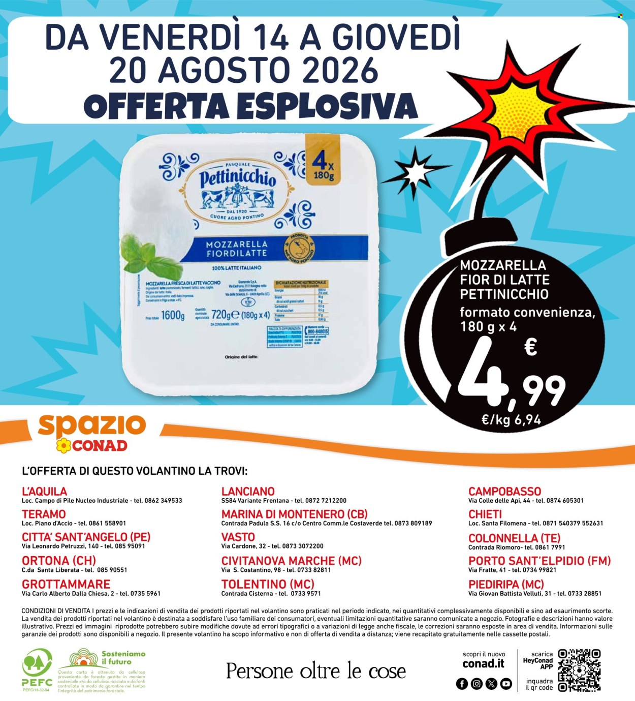 Volantino Spazio Conad - 6/8/2026 - 16/8/2026. Pagina 40