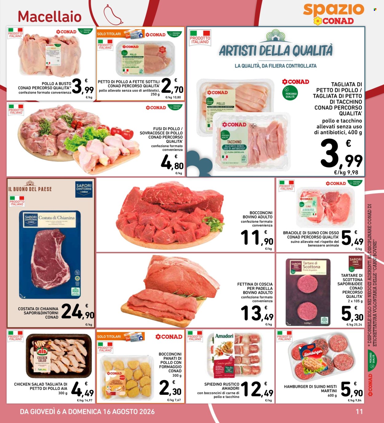 Volantino Spazio Conad - 6/8/2026 - 16/8/2026. Pagina 11