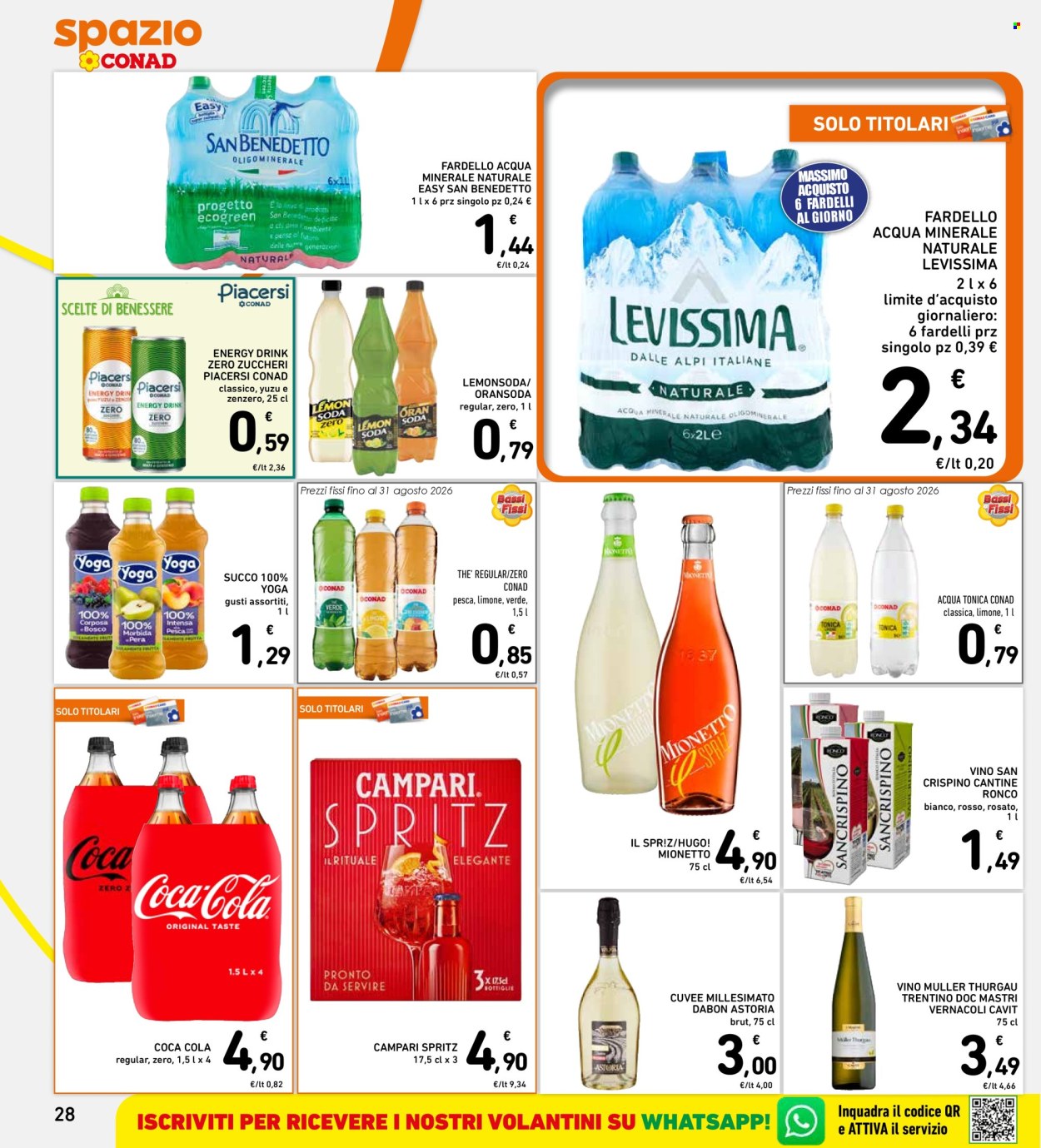 Volantino Spazio Conad - 6/8/2026 - 16/8/2026. Pagina 28