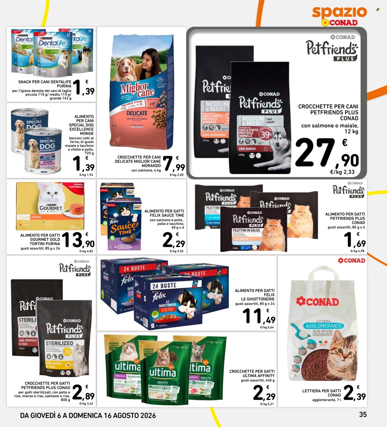 Volantino Spazio Conad - 6/8/2026 - 16/8/2026. Pagina 35
