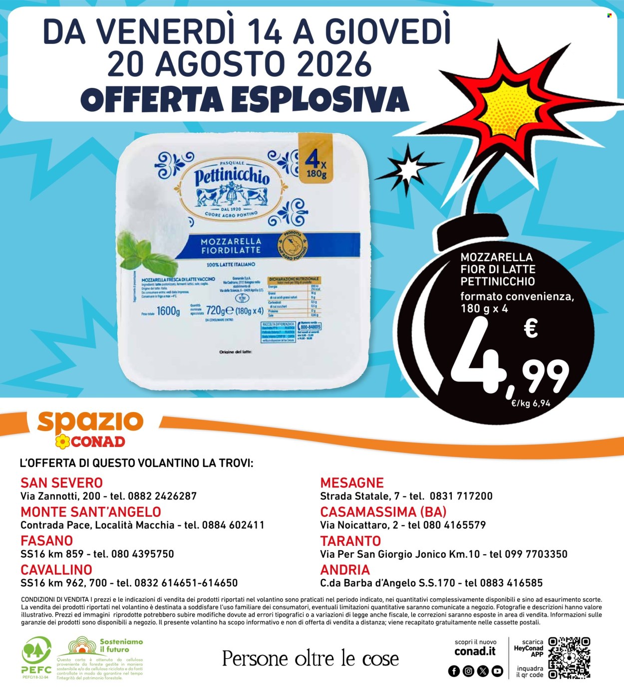 Volantino Spazio Conad - 6/8/2026 - 16/8/2026. Pagina 40