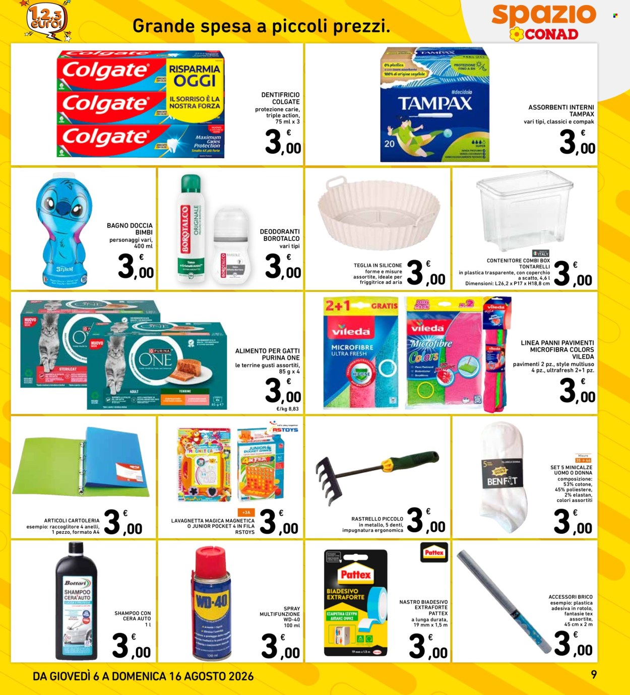 Volantino Spazio Conad - 6/8/2026 - 16/8/2026. Pagina 9