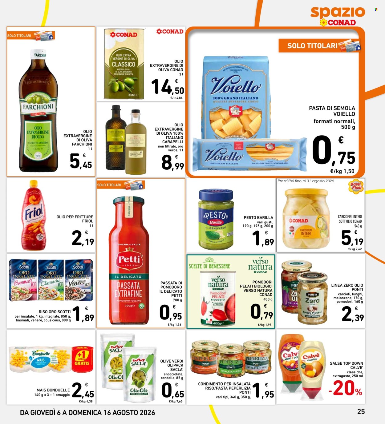 Volantino Spazio Conad - 6/8/2026 - 16/8/2026. Pagina 25