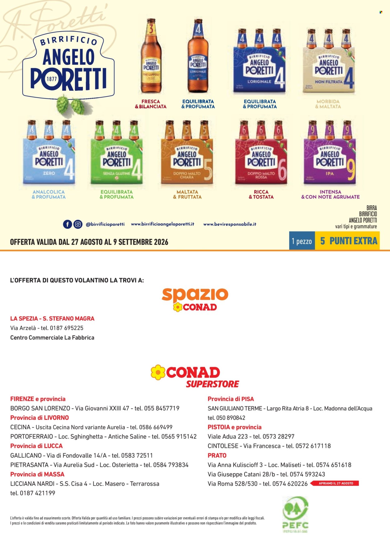 Volantino Conad - 13/8/2026 - 9/9/2026. Pagina 16