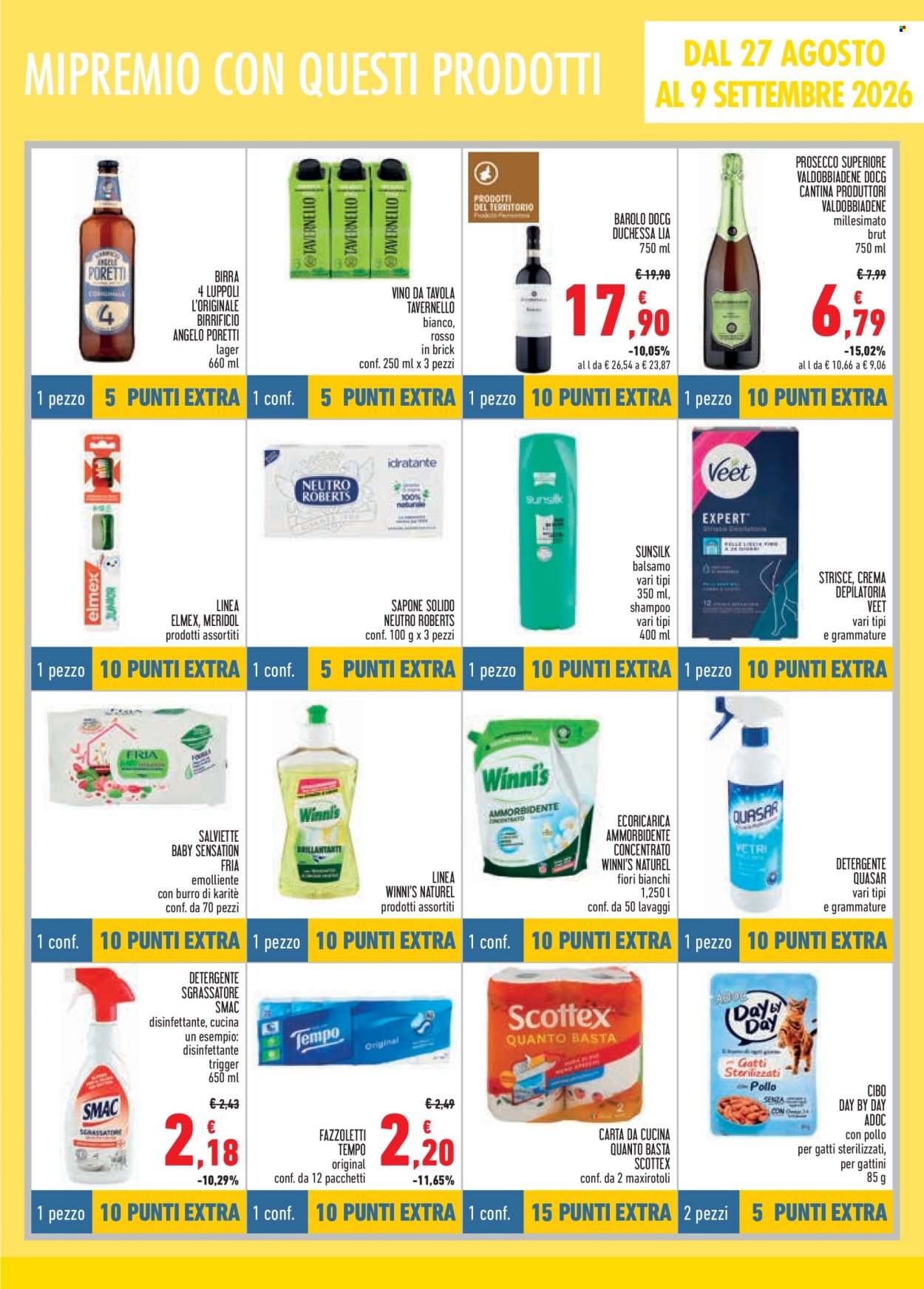 Leták Conad - 13.8.2026 - 9.9.2026. Strana 11