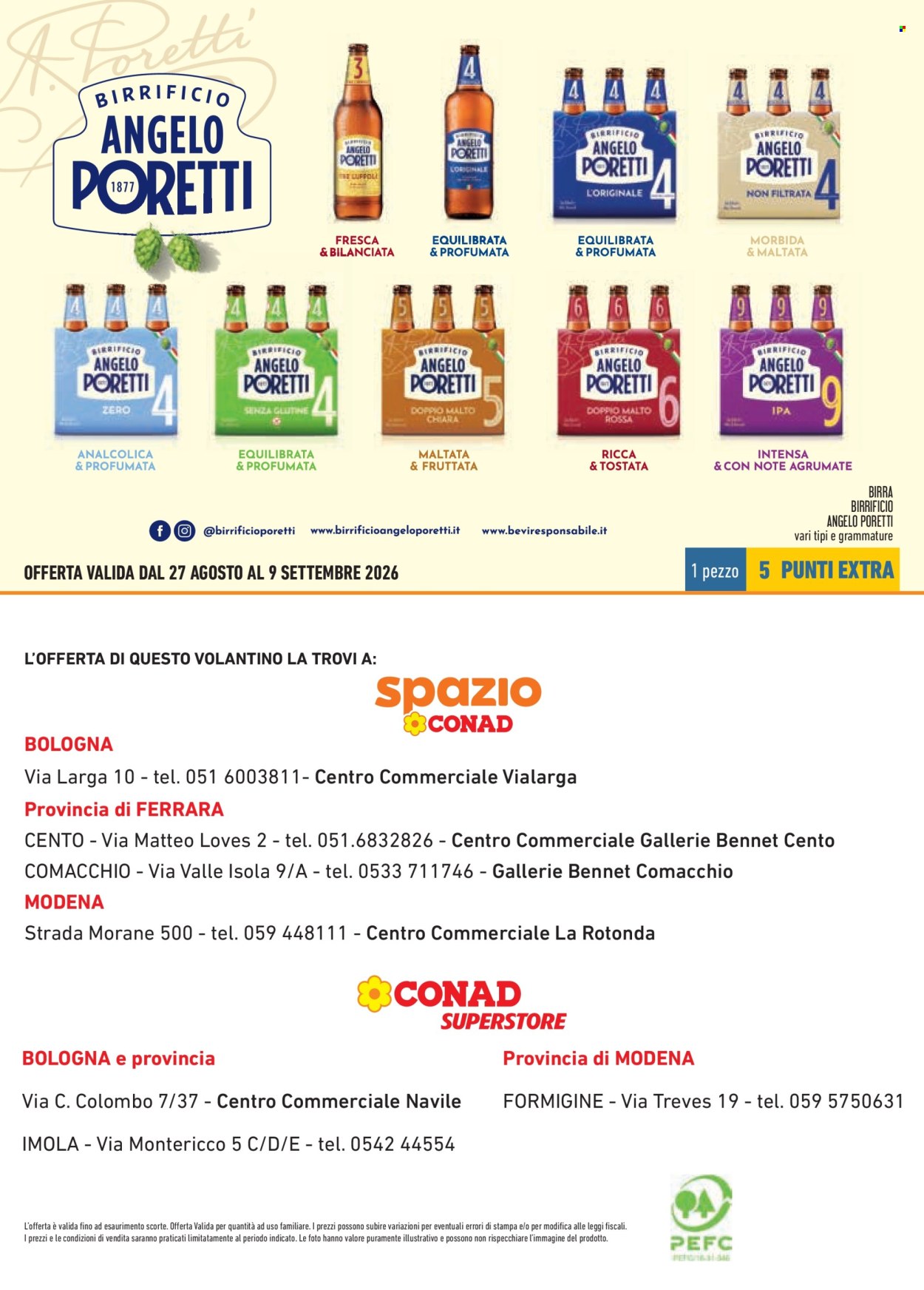 Volantino Conad - 13/8/2026 - 9/9/2026. Pagina 16