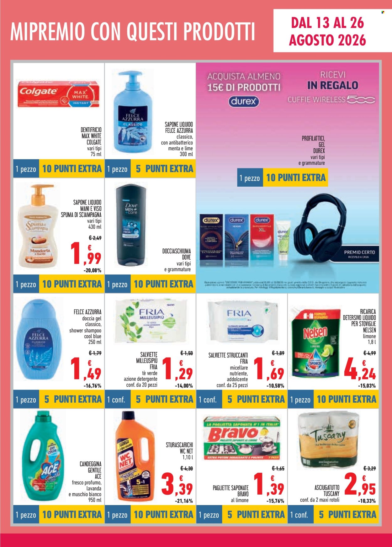 Leták Conad - 13.8.2026 - 9.9.2026. Strana 9