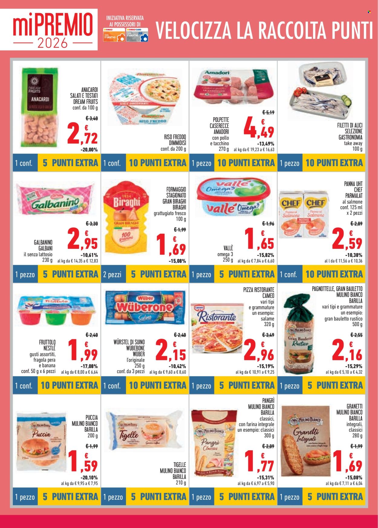 Leták Conad - 13.8.2026 - 9.9.2026. Strana 4