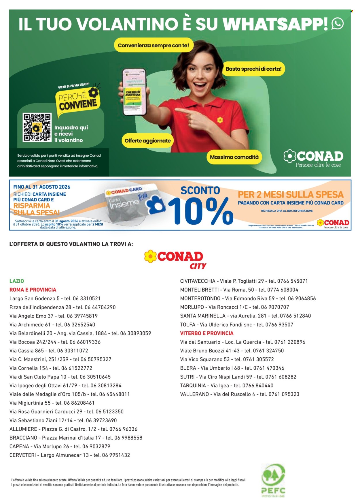 Volantino Conad - 12/8/2026 - 8/9/2026. Pagina 8
