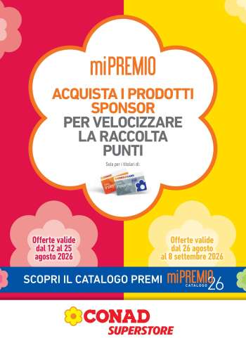 Volantino Conad - 12/8/2026 - 8/9/2026.