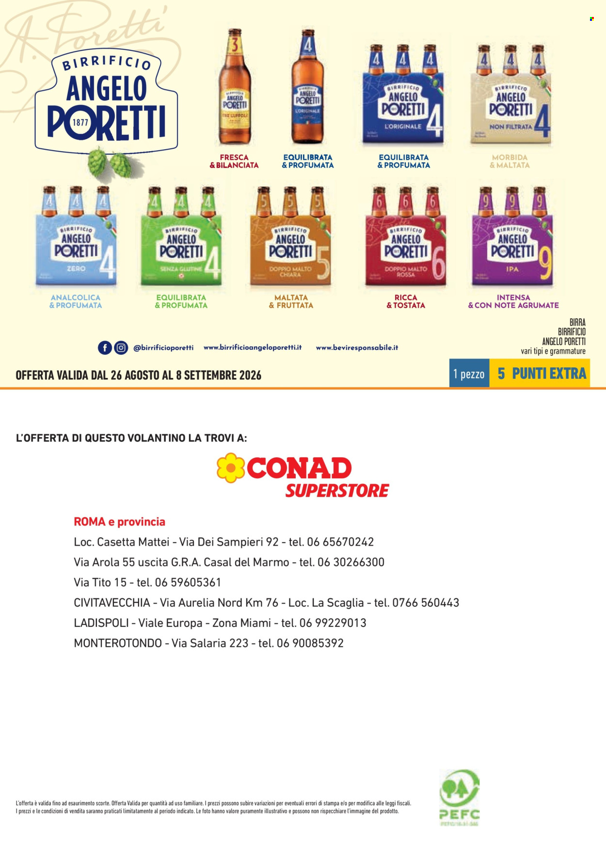 Volantino Conad - 12/8/2026 - 8/9/2026. Pagina 16