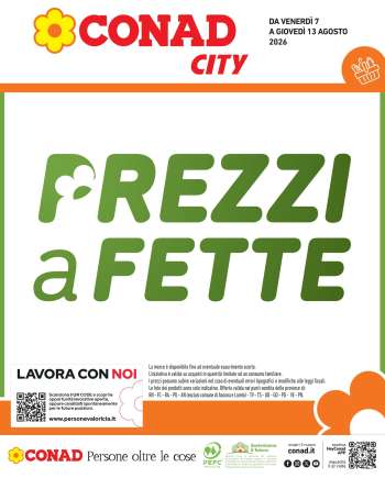 Volantino Conad - 7/8/2026 - 13/8/2026.