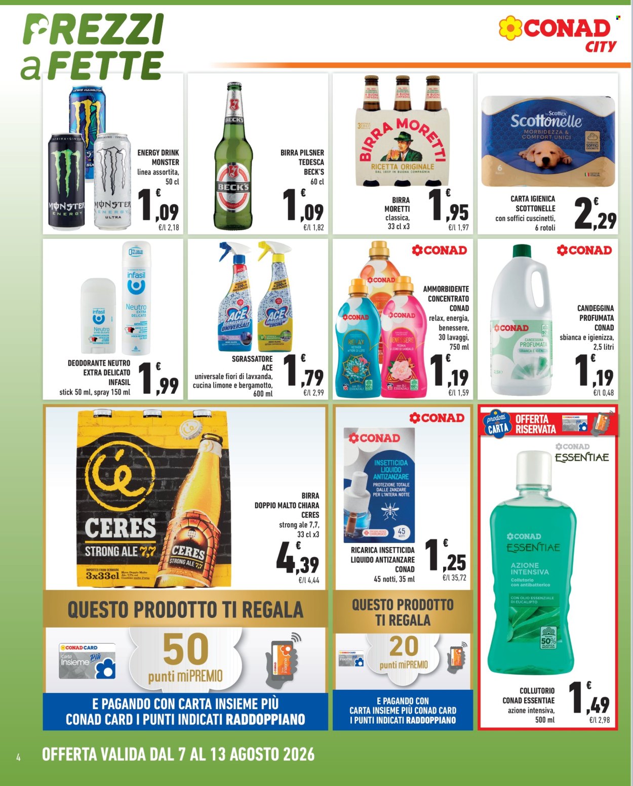 Volantino Conad City - 7/8/2026 - 13/8/2026. Pagina 4