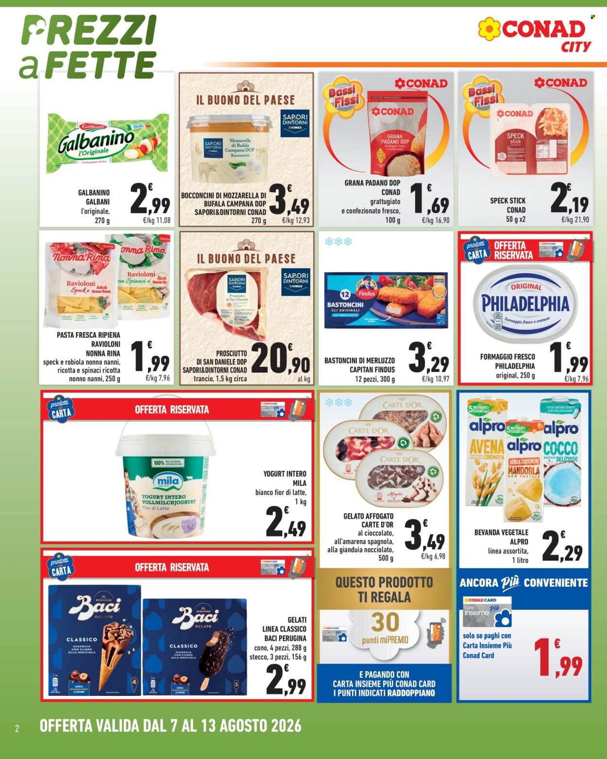 Volantino Conad City - 7/8/2026 - 13/8/2026. Pagina 2
