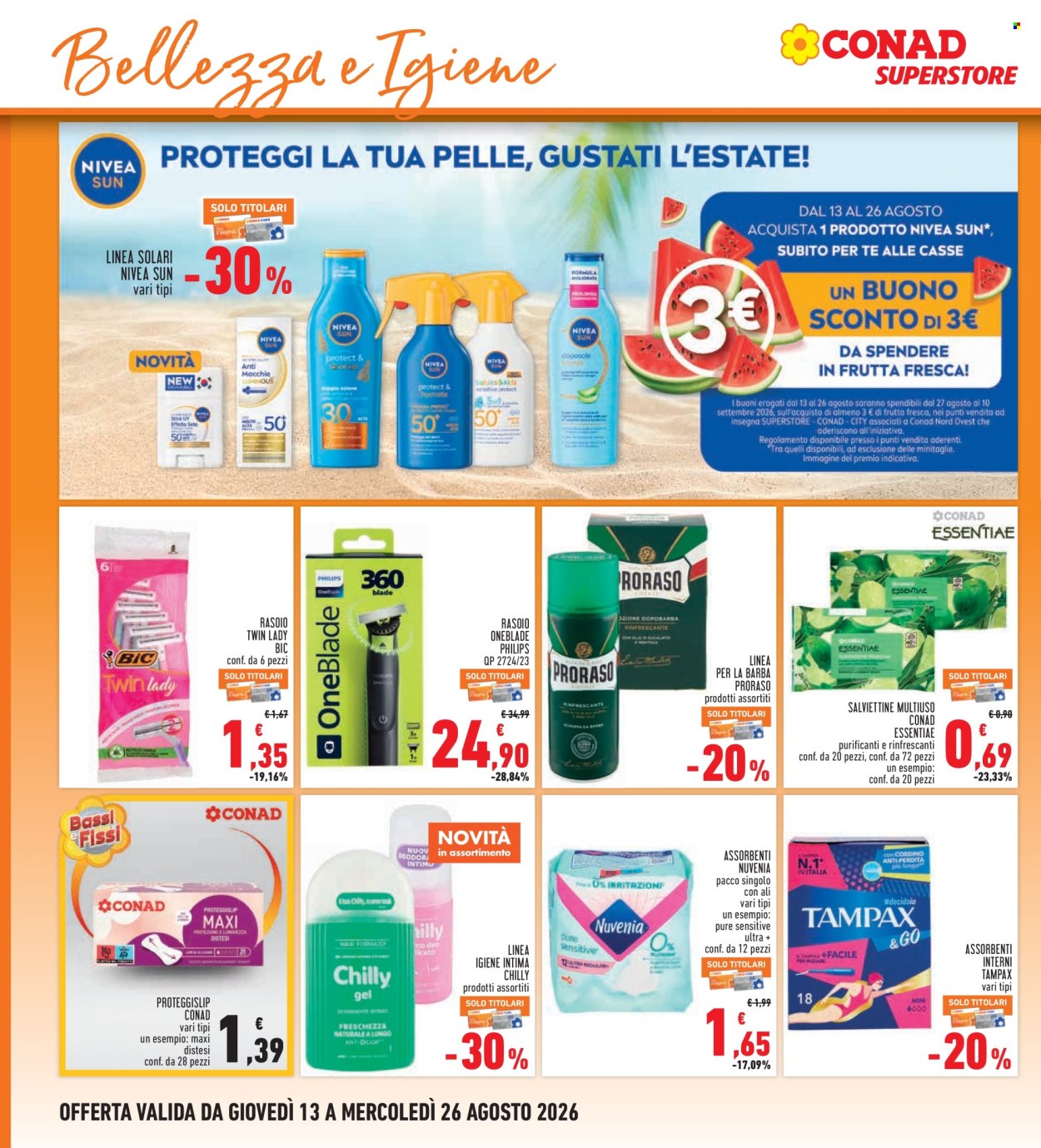 Volantino Conad - 13/8/2026 - 26/8/2026. Pagina 22
