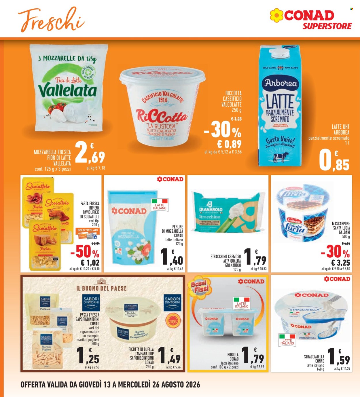 Volantino Conad - 13/8/2026 - 26/8/2026. Pagina 10
