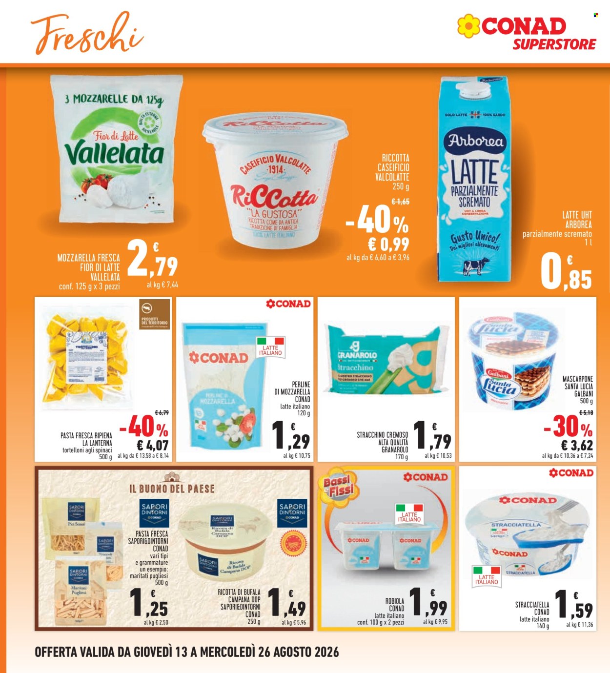 Volantino Conad Superstore - 13/8/2026 - 26/8/2026. Pagina 10