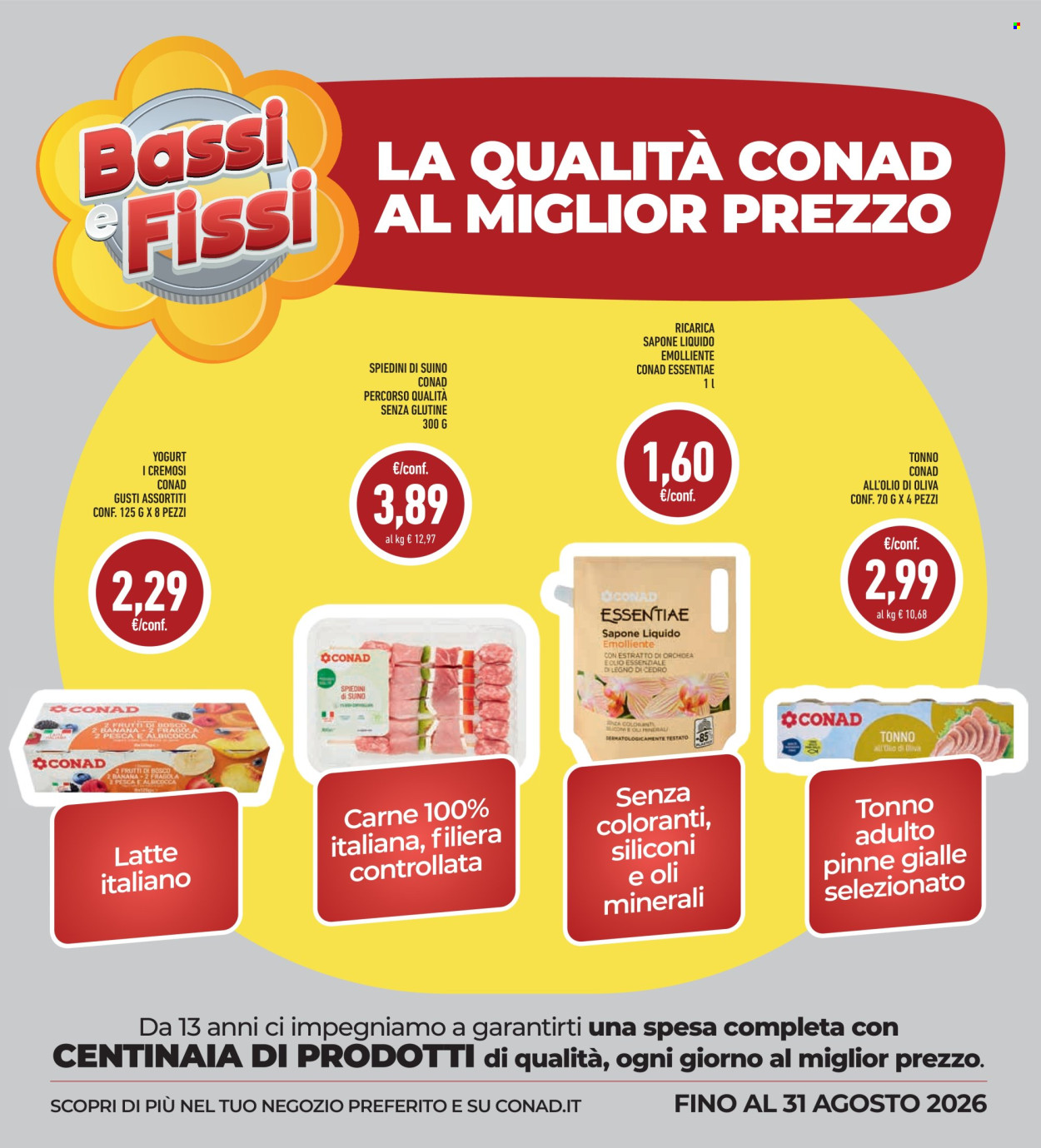 Volantino Conad - 13/8/2026 - 26/8/2026. Pagina 25