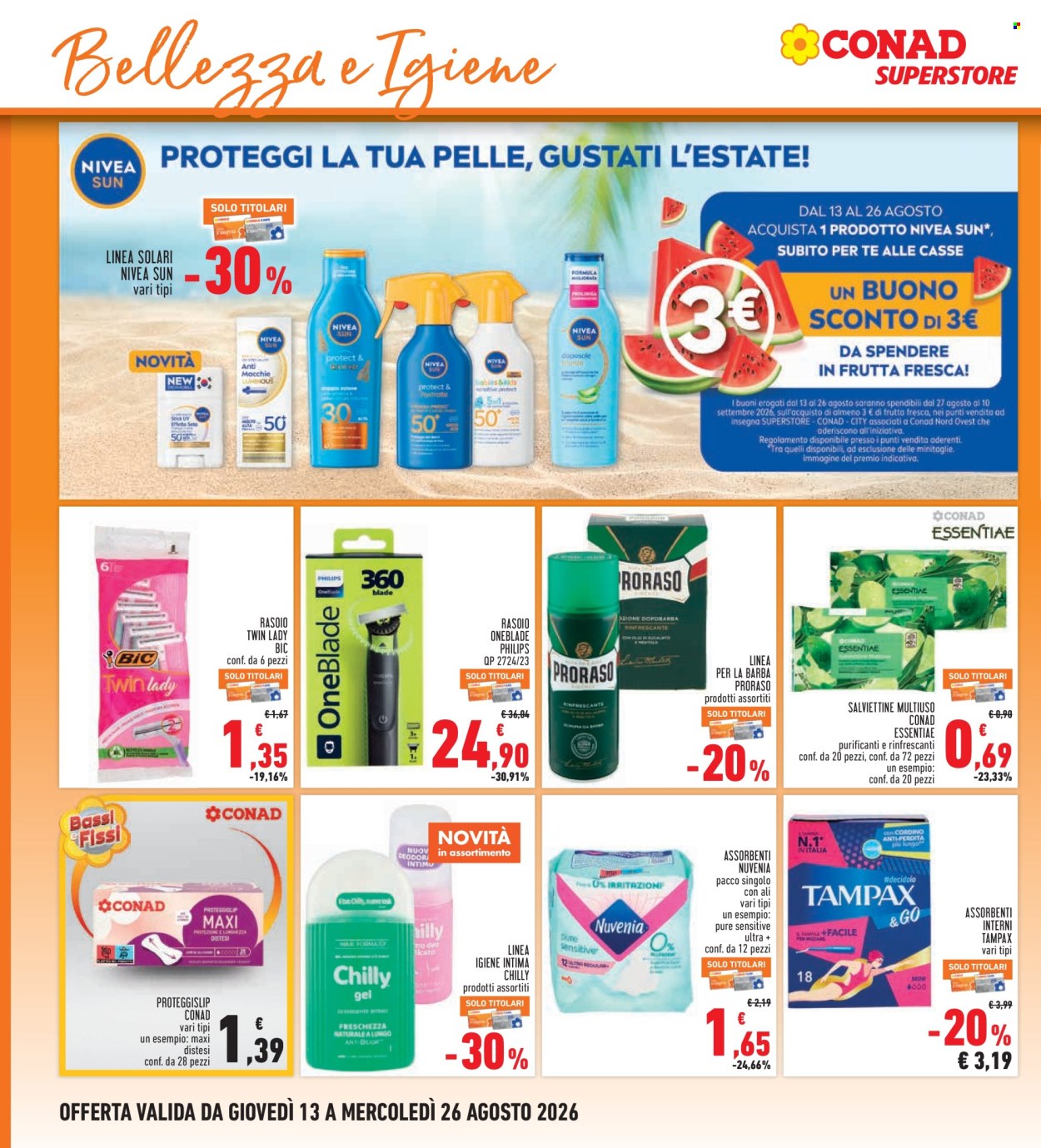 Volantino Conad Superstore - 13/8/2026 - 26/8/2026. Pagina 22