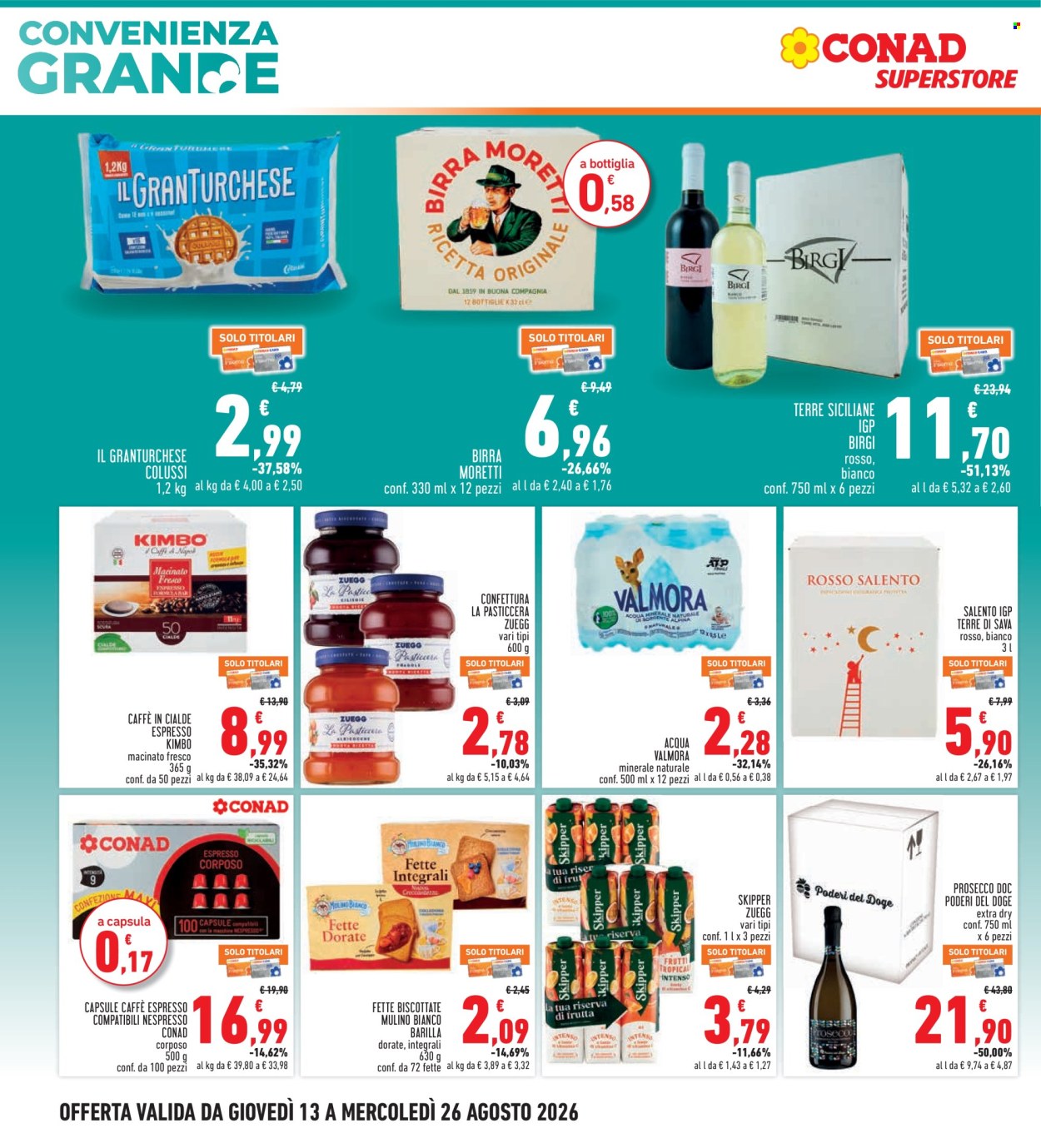 Volantino Conad Superstore - 13/8/2026 - 26/8/2026. Pagina 4