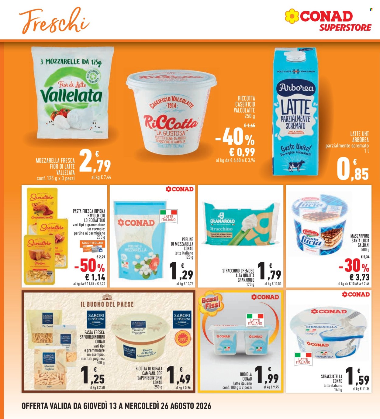 Volantino Conad Superstore - 13/8/2026 - 26/8/2026. Pagina 10