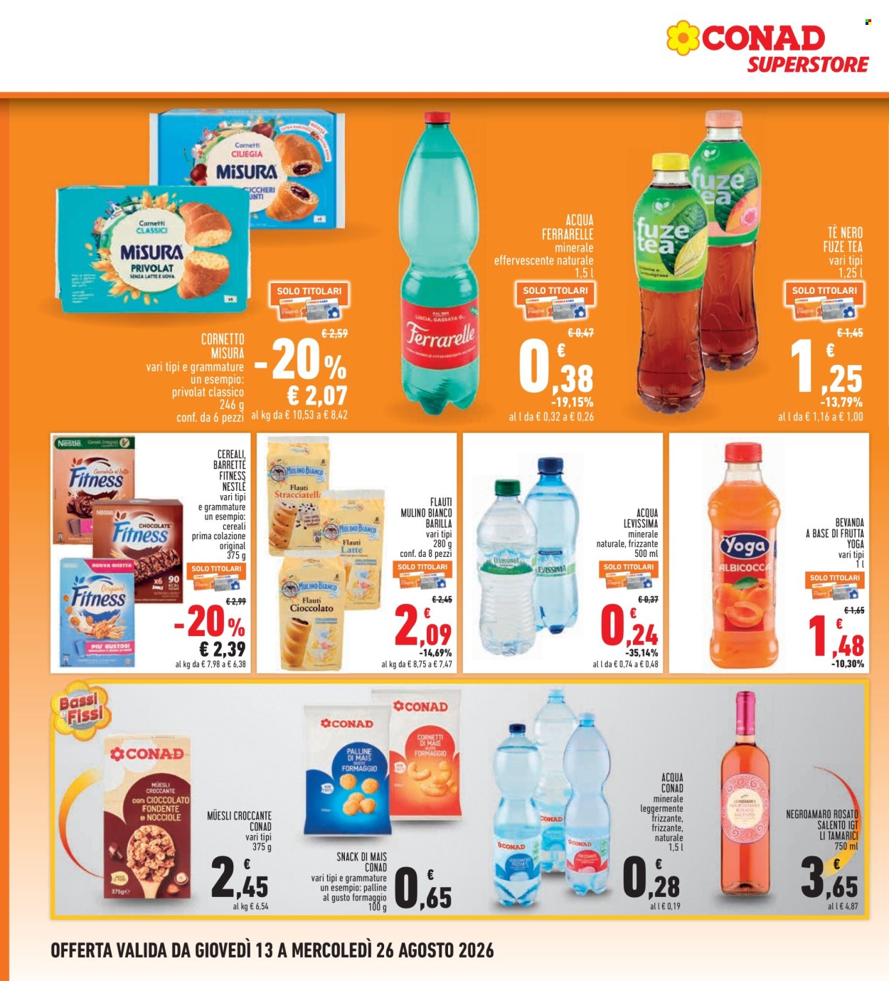 Volantino Conad Superstore - 13/8/2026 - 26/8/2026. Pagina 16