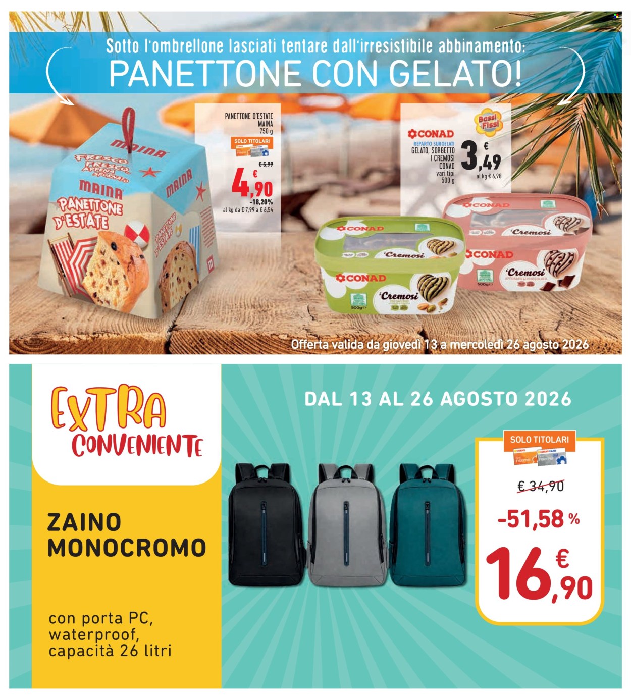 Volantino Conad Superstore - 13/8/2026 - 26/8/2026. Pagina 26