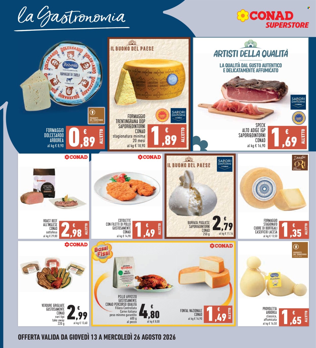 Volantino Conad - 13/8/2026 - 26/8/2026. Pagina 8