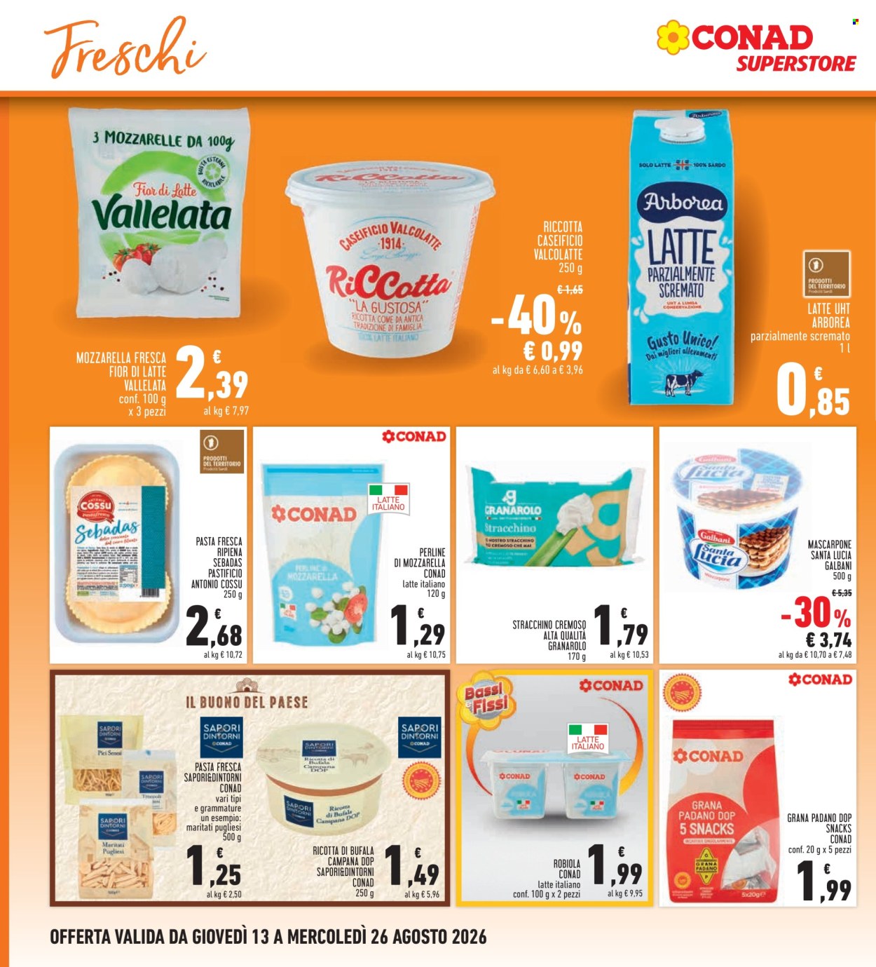Volantino Conad - 13/8/2026 - 26/8/2026. Pagina 10