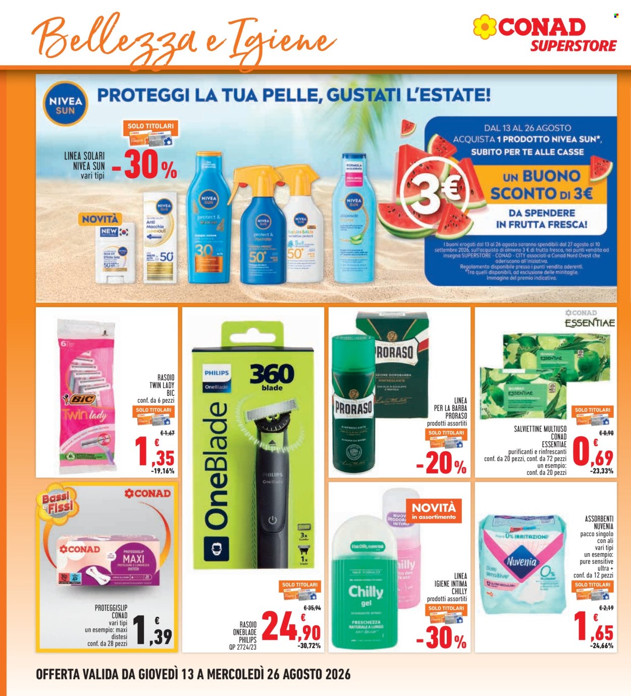 Volantino Conad - 13/8/2026 - 26/8/2026. Pagina 22