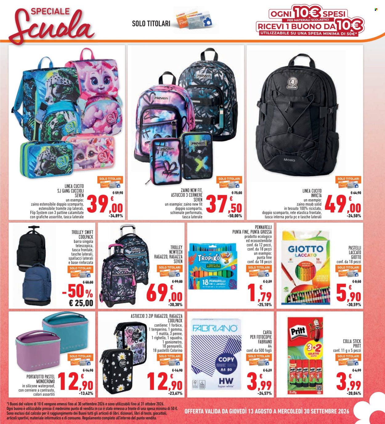 Volantino Conad - 13/8/2026 - 26/8/2026. Pagina 27