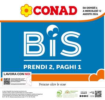 Volantino Conad - 6/8/2026 - 12/8/2026.