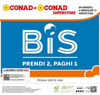 Volantino Conad Superstore - 6/8/2026 - 12/8/2026.