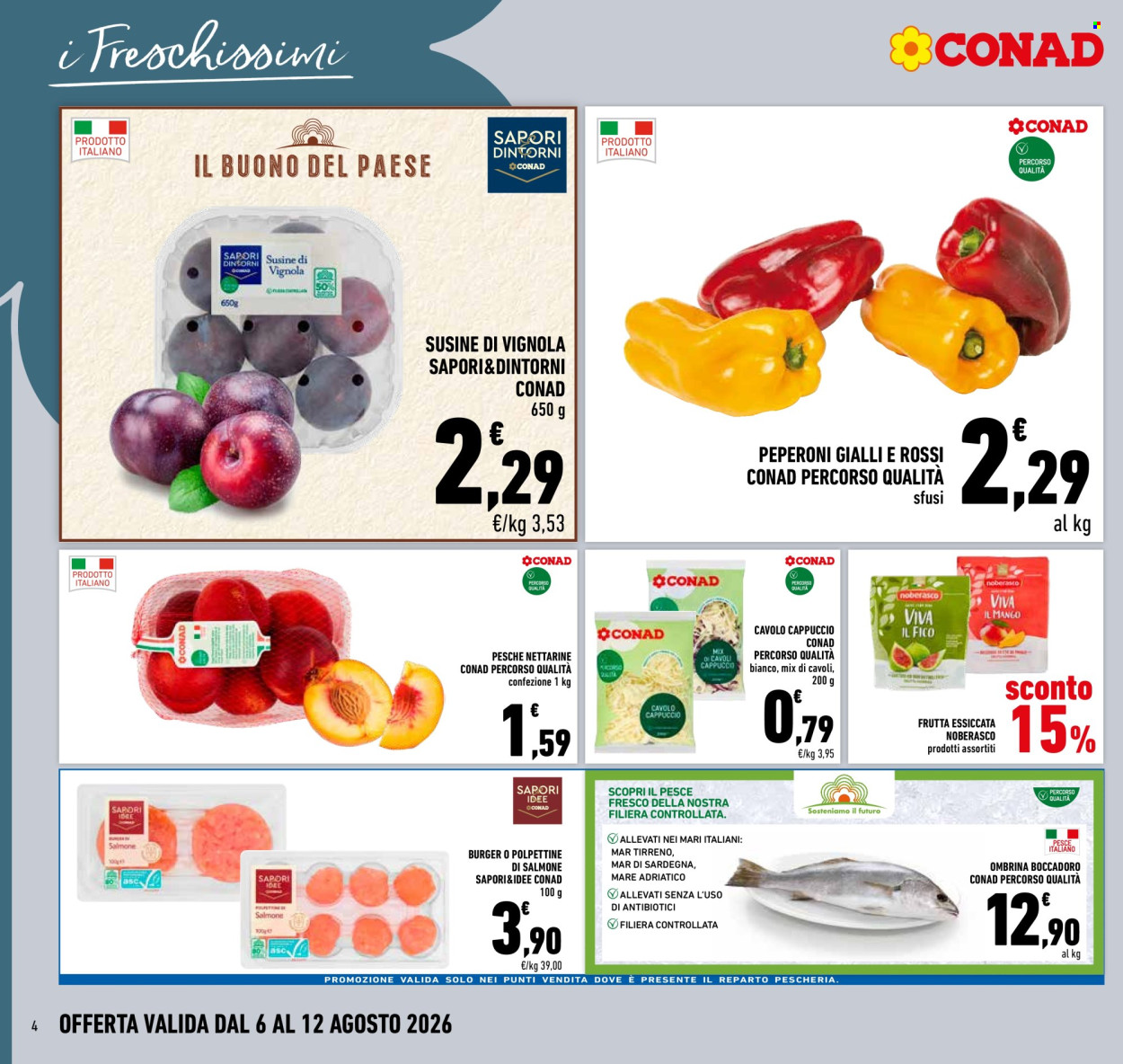 Volantino Conad - 6/8/2026 - 12/8/2026. Pagina 4
