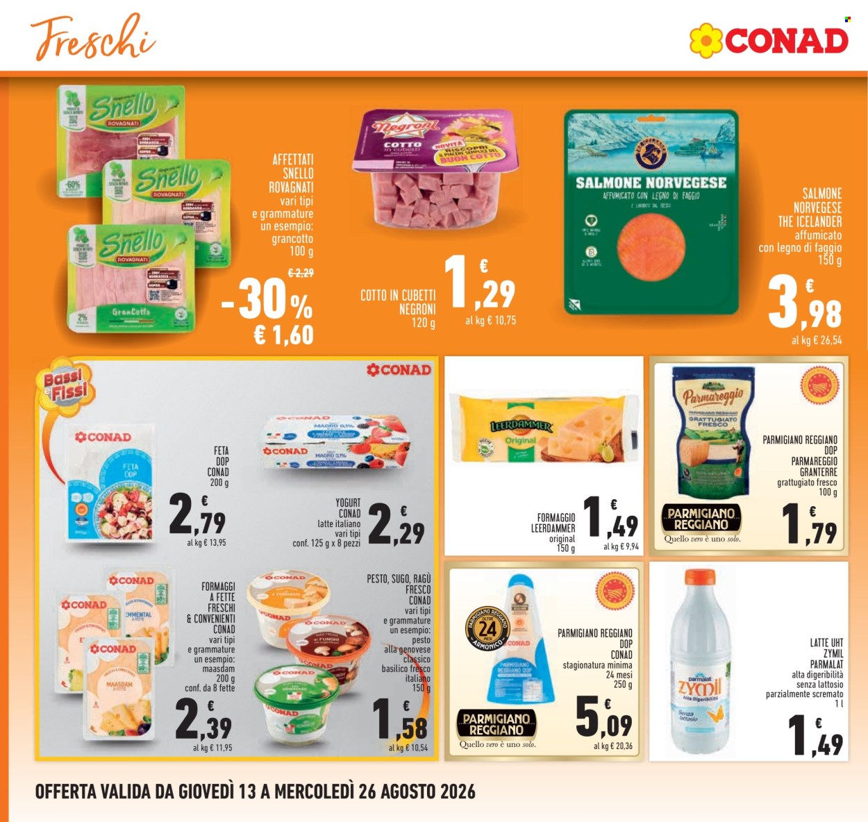 Volantino Conad - 13/8/2026 - 26/8/2026. Pagina 8