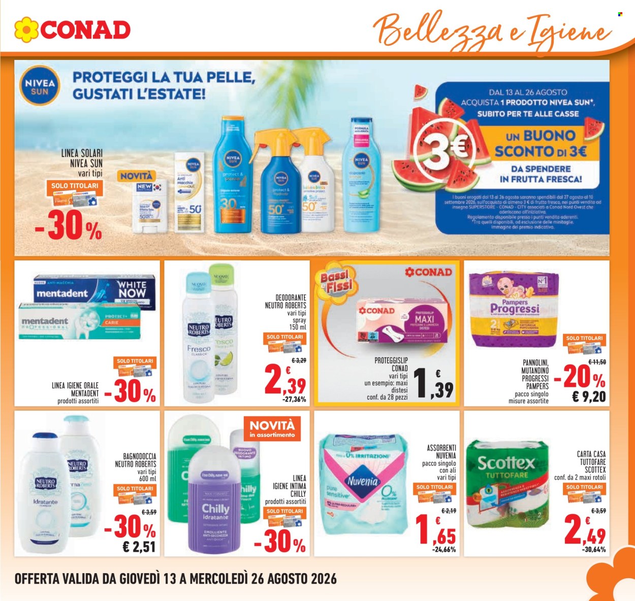 Volantino Conad - 13/8/2026 - 26/8/2026. Pagina 17