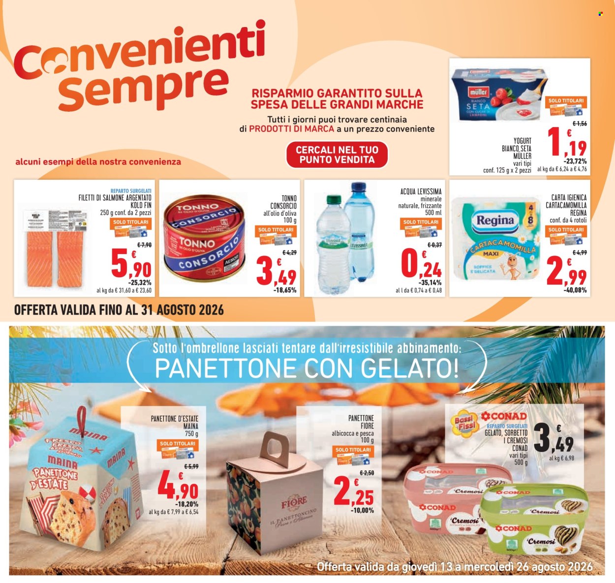 Volantino Conad - 13/8/2026 - 26/8/2026. Pagina 21