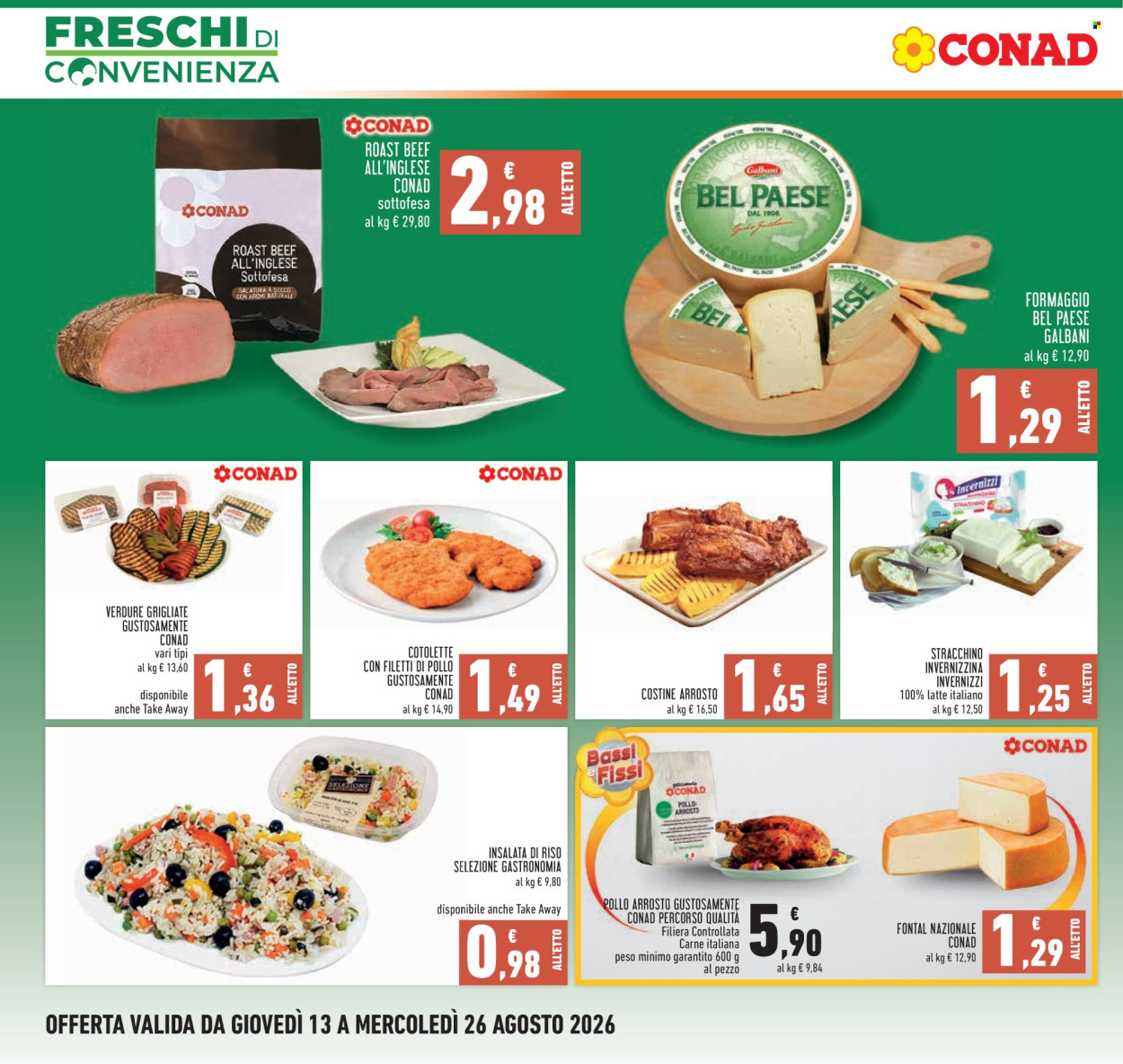 Volantino Conad - 13/8/2026 - 26/8/2026. Pagina 2