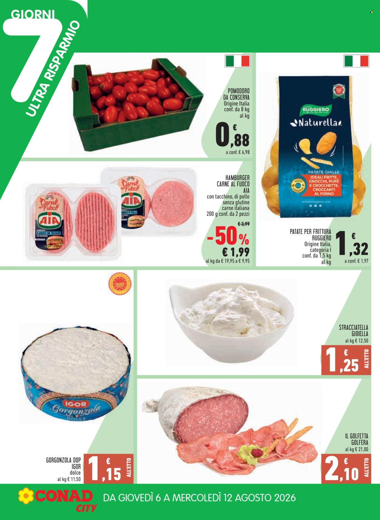 Volantino Conad City - 6/8/2026 - 12/8/2026. Pagina 2
