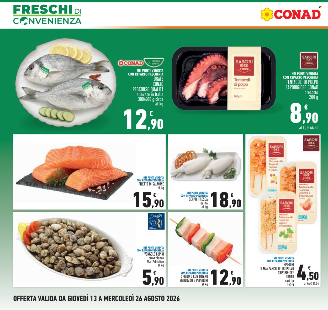 Volantino Conad - 13/8/2026 - 26/8/2026. Pagina 4